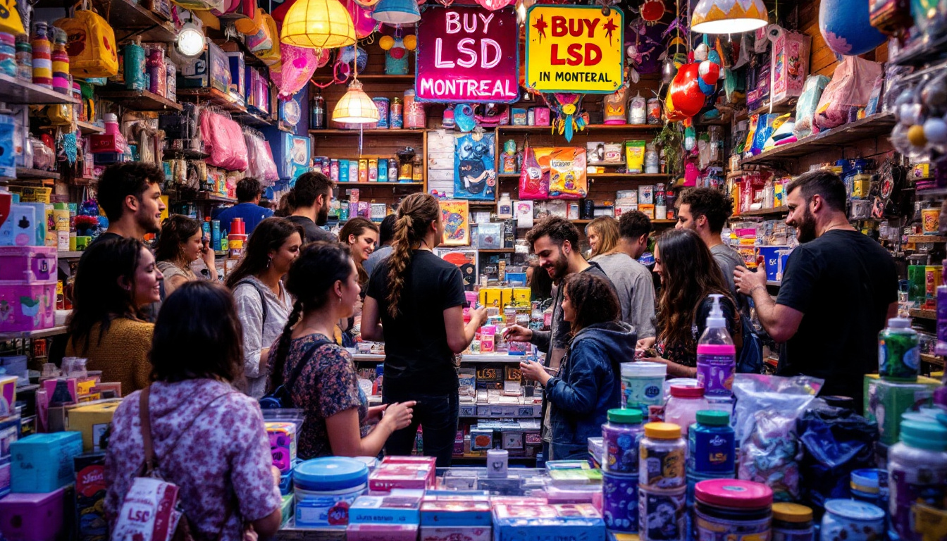 Buy LSD in Montreal